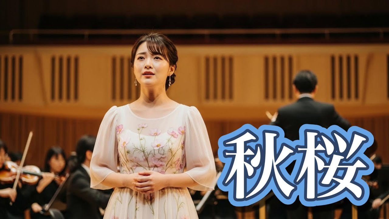 【もしも】山口百恵『秋桜』をオーケストラ風にしたら【AI Cover 】