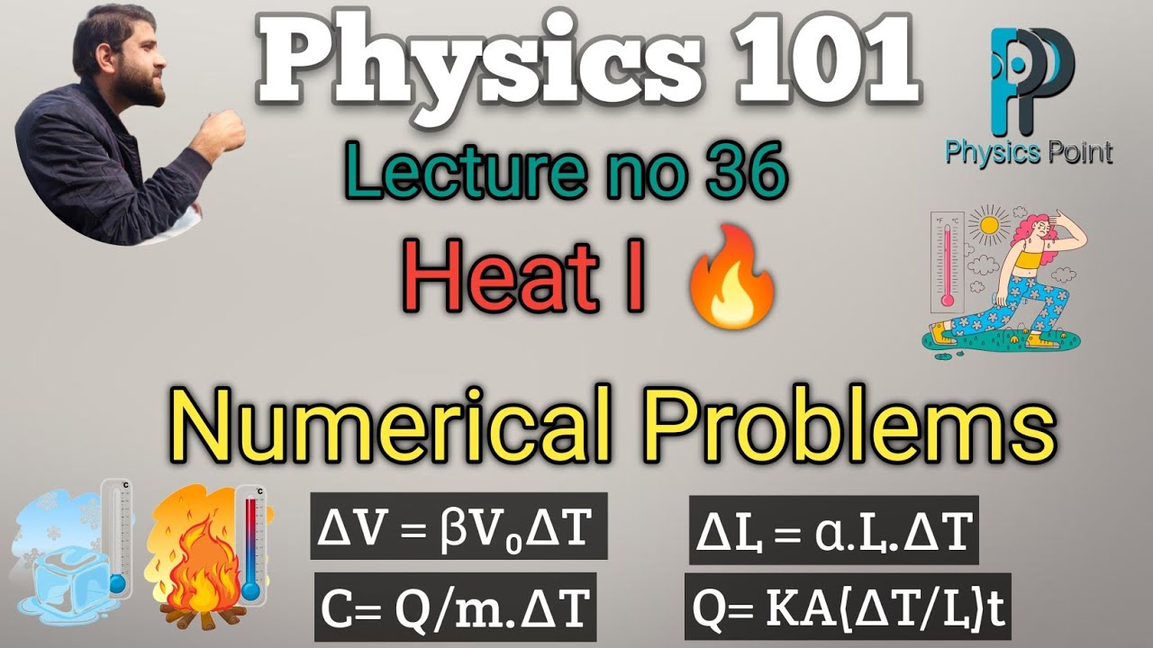 Phy101 lecture 36 Numerical| Physics101 lec36 numericalPhy101 final term exams preparation 2025.