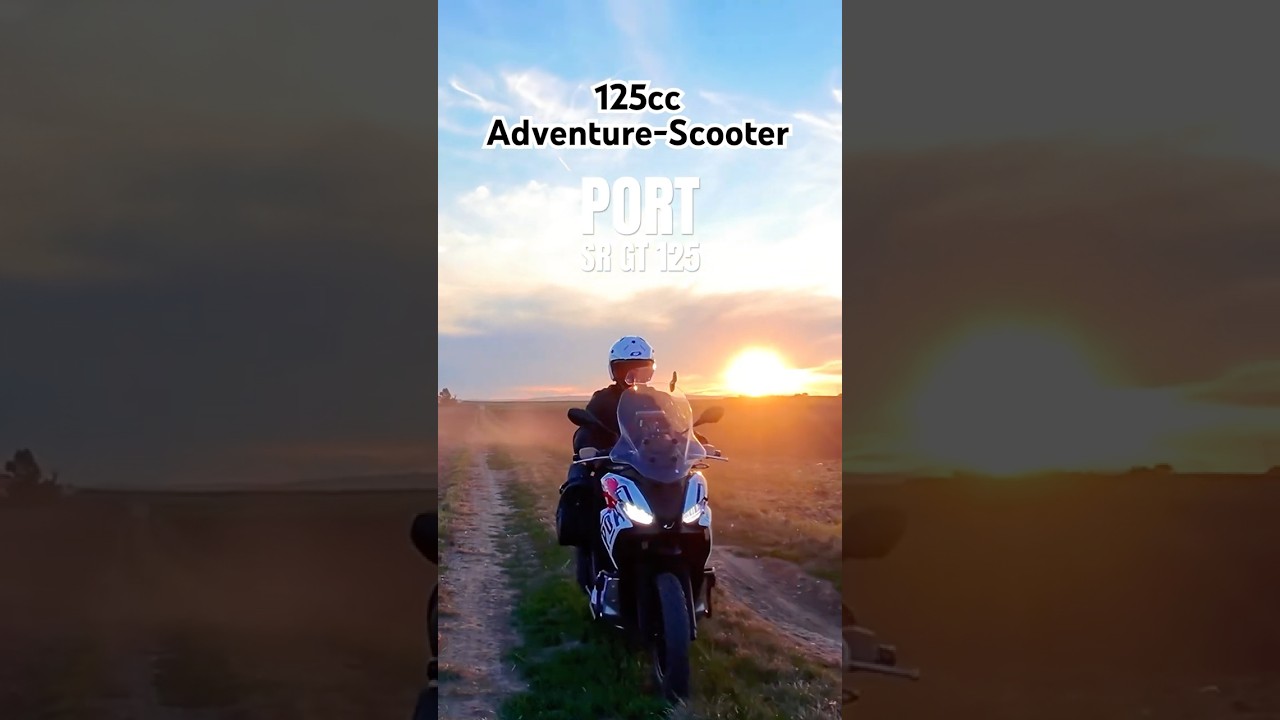 Abenteuer mit 125ccm, geht das? Adventure Scooter 