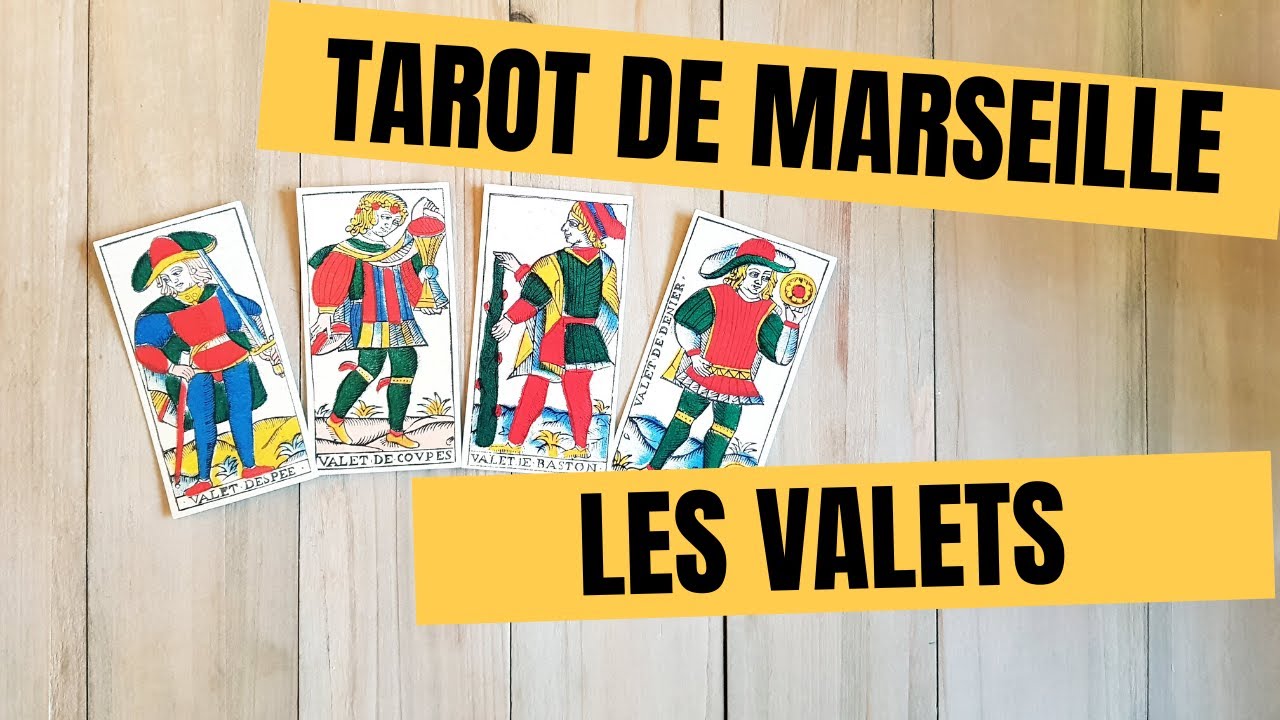 🎓 Apprendre le Tarot 🎓 Arcanes mineurs #2 Les Valets [Figures -Tarot de Marseille] 🃏