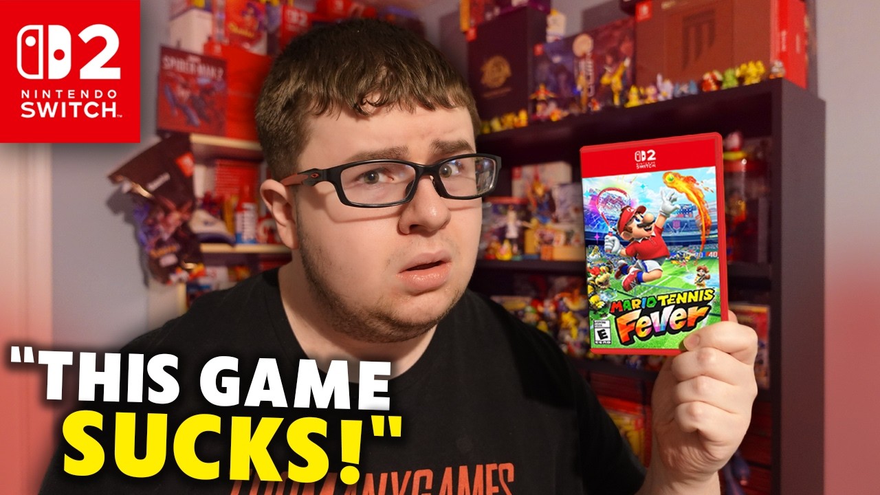 Mario Tennis вызвал у меня настоящий ажиотаж на Nintendo Switch 2!