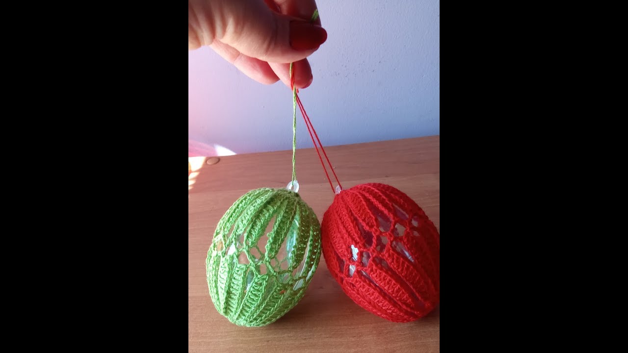 Jajko na szydełku 9 cm