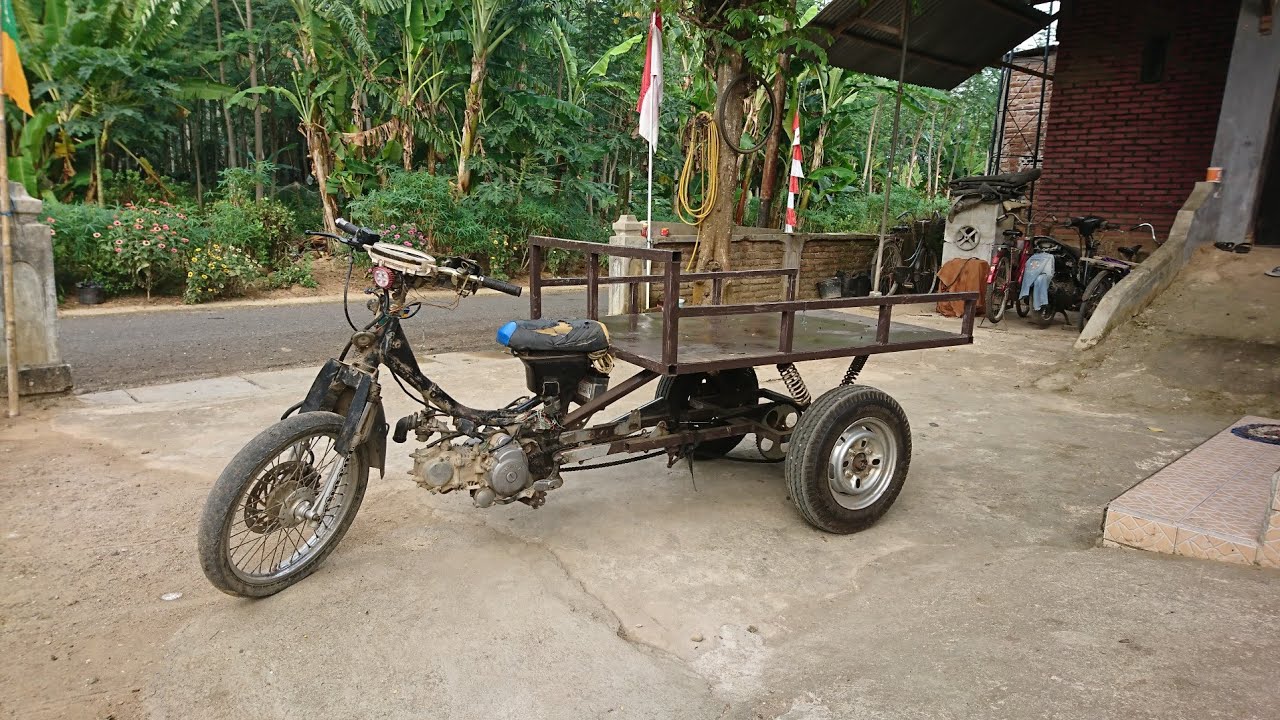 GEROBAK MOTOR RODA TIGA  MICRO TRUCK