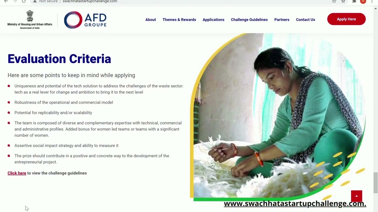 Website Launch  Swachh Technology Challenge || Swachh Andhra Corporation ||