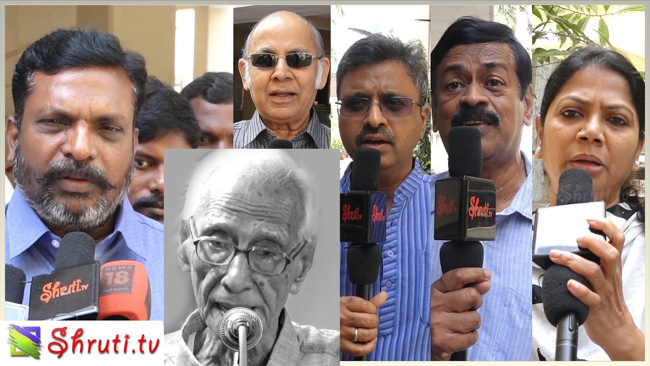 நினைவுகளில் - அசோகமித்திரன் | Ashokamitran | தொல்.திருமாவளவன் | சல்மா