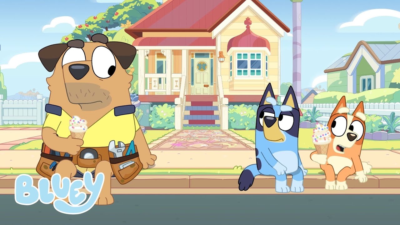 Rencontre avec les Tradies | Tradies | Bluey Fran&ccedil;ais Cha&icirc;ne Officielle