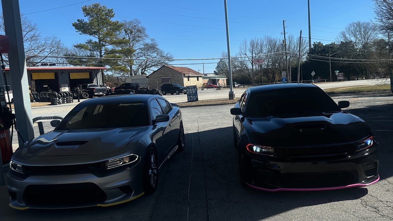 CHARGER MID DAY POV *LOUD POPS + DOWNSHIFTS*