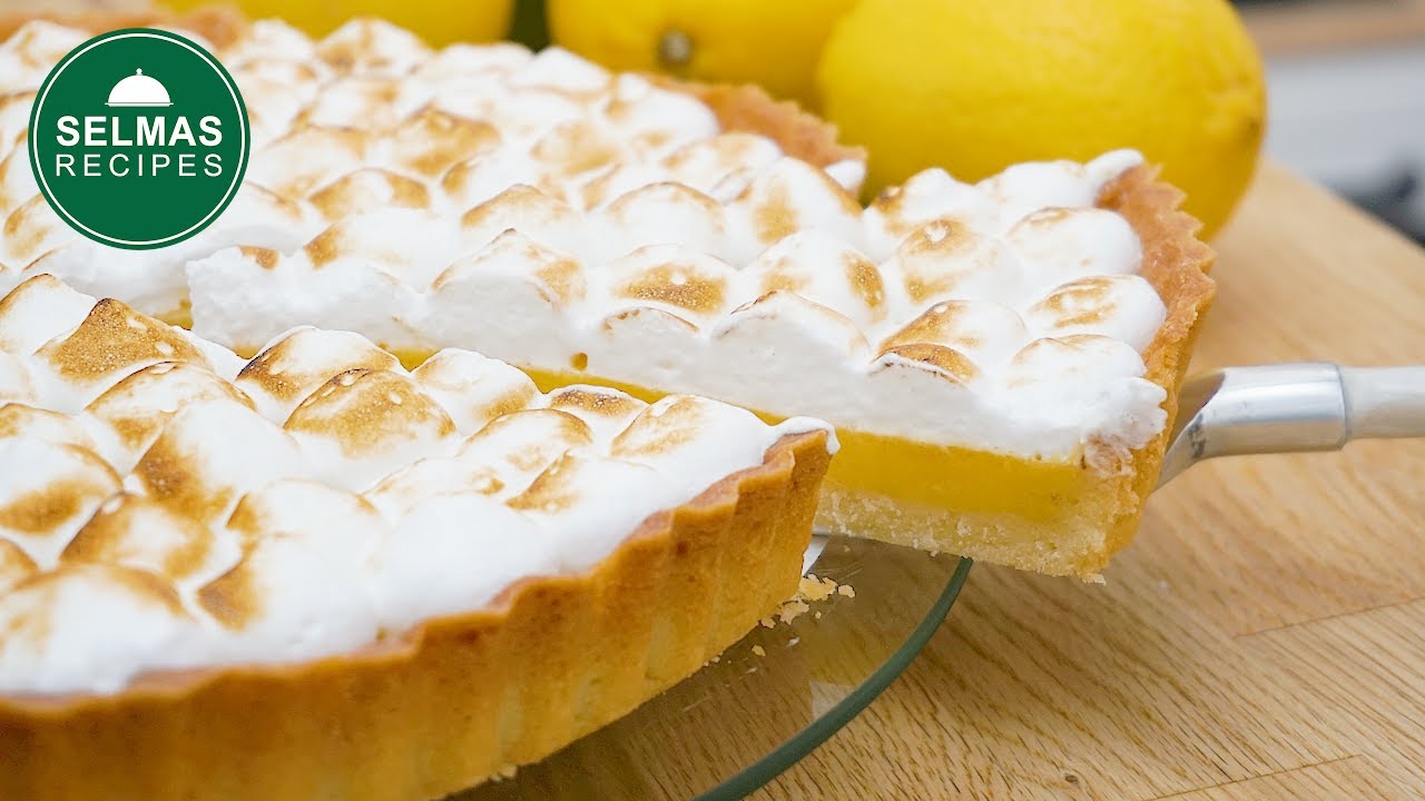 Zitronentarte mit Baiser | Italienische Meringue | Schritt für Schritt Anleitung
