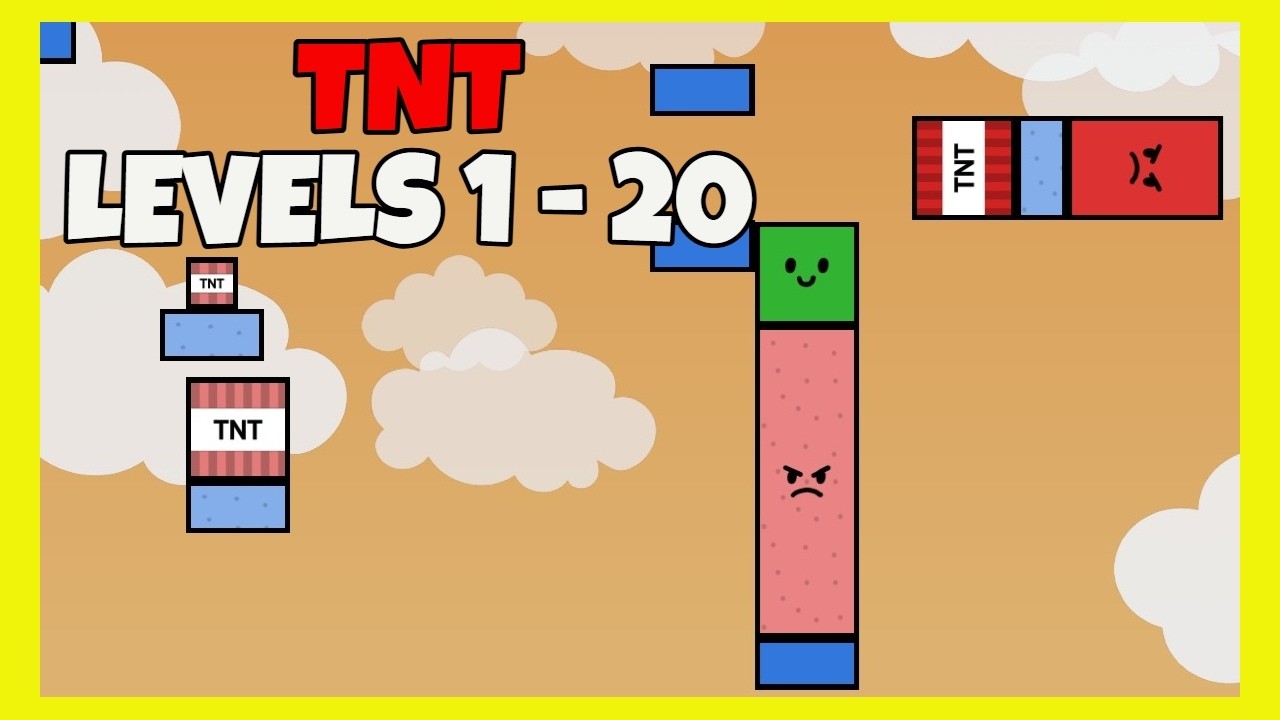 Roblox POP AND DROP TNT Level 1 to Level 20