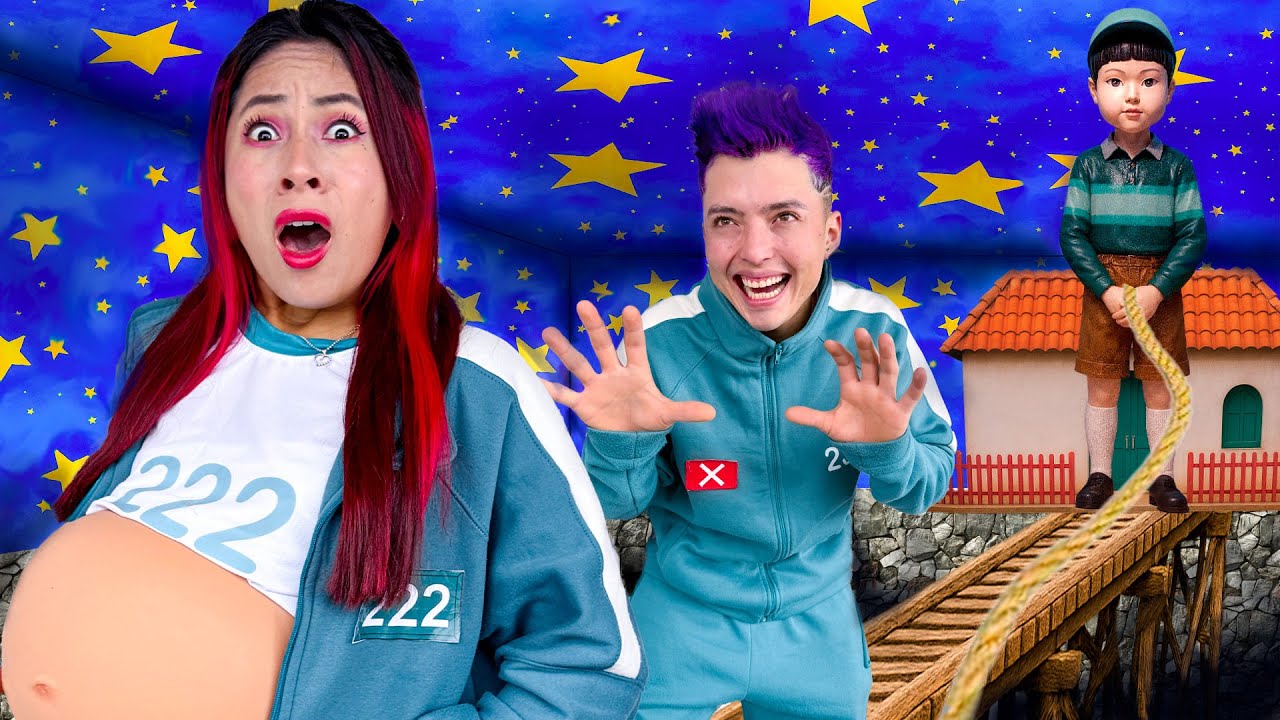 LOS MEJORES JUEGOS DEL CALAMAR !! #layara #comedy #funny #santioficial #camiloaguillonn #viral