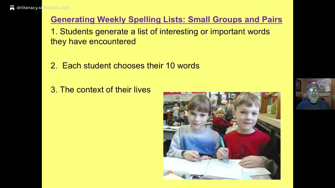 A Self-Selected Approach to Spelling Instruction