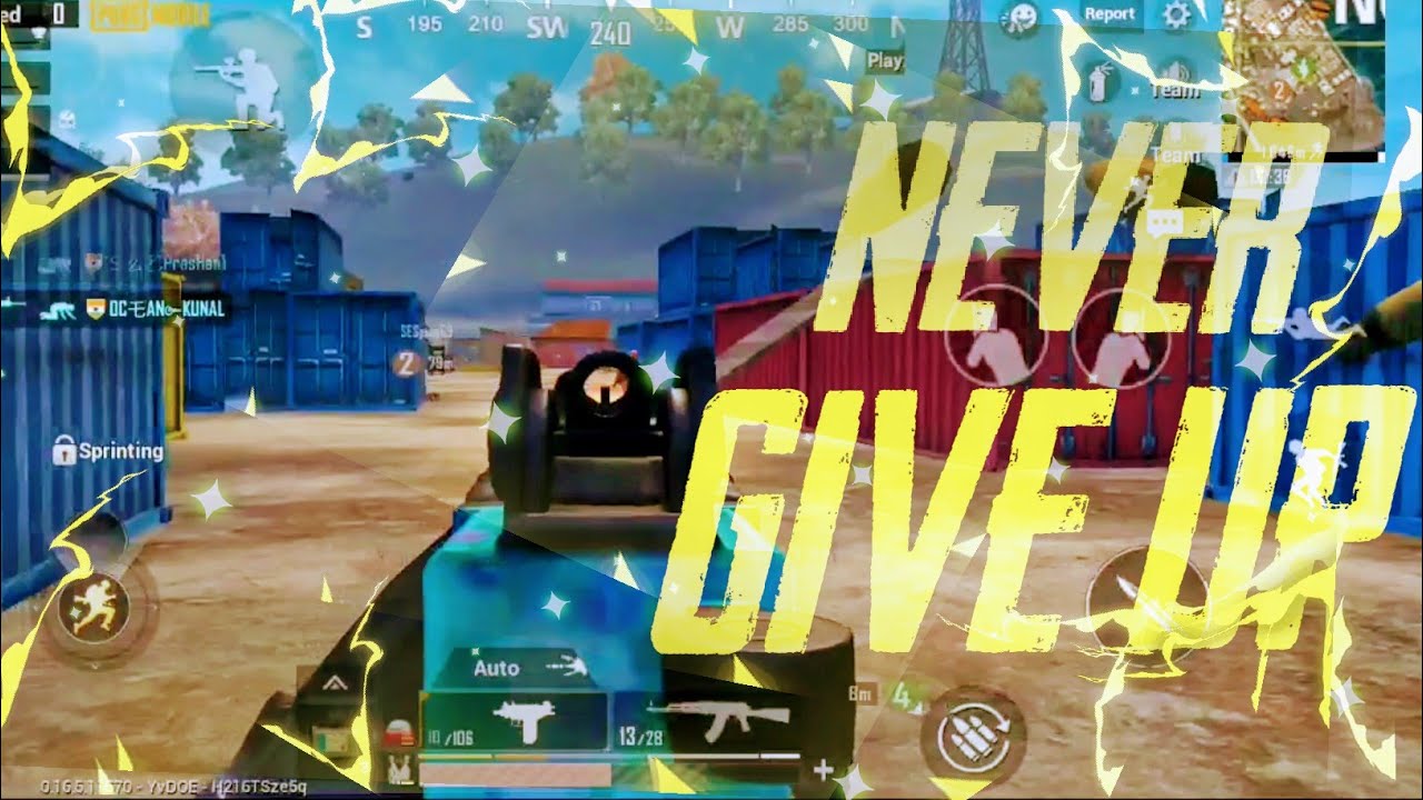 NEVER GIVE UP! | Competitive Montage #1 | ChiefYT | Pubgm