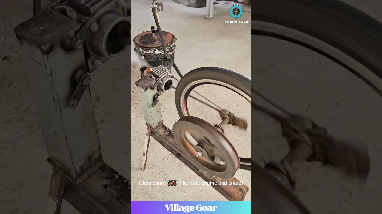 Who Needs a Tesla When You Can Build THIS?! 😂 This DIY Steam Engine is PEAK Mad Scientist! #engine
