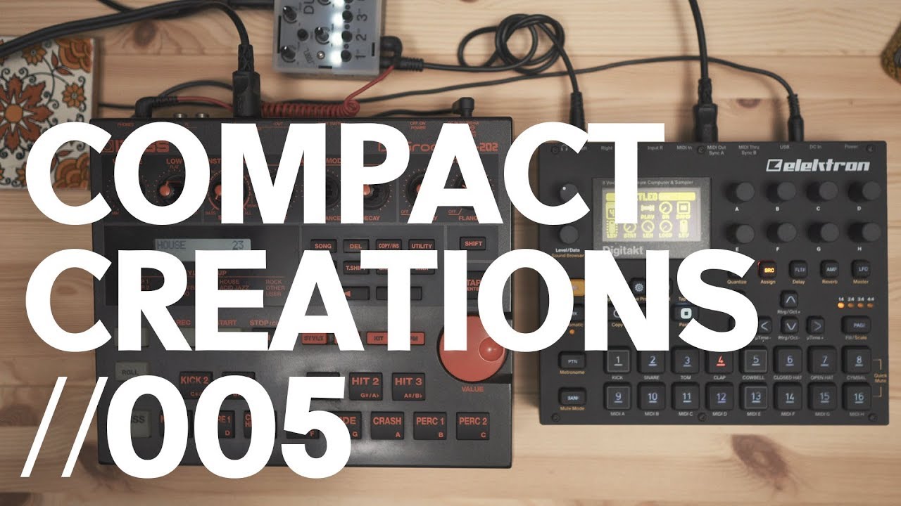 My $20 Drum Machine Meets The Digitakt // Compact Creation