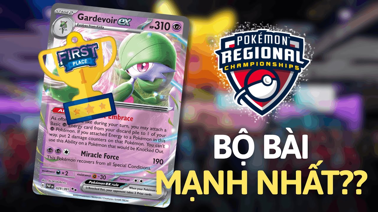 META TUẦN 4 | Meta ĐÃ ĐỔI? Gardevoir ex Bất Ngờ Lên Đỉnh!!!??