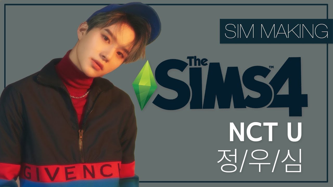 심즈4 : NCT U 정우 심만들기 / The Sims4 : NCT U JUNGWOO sim