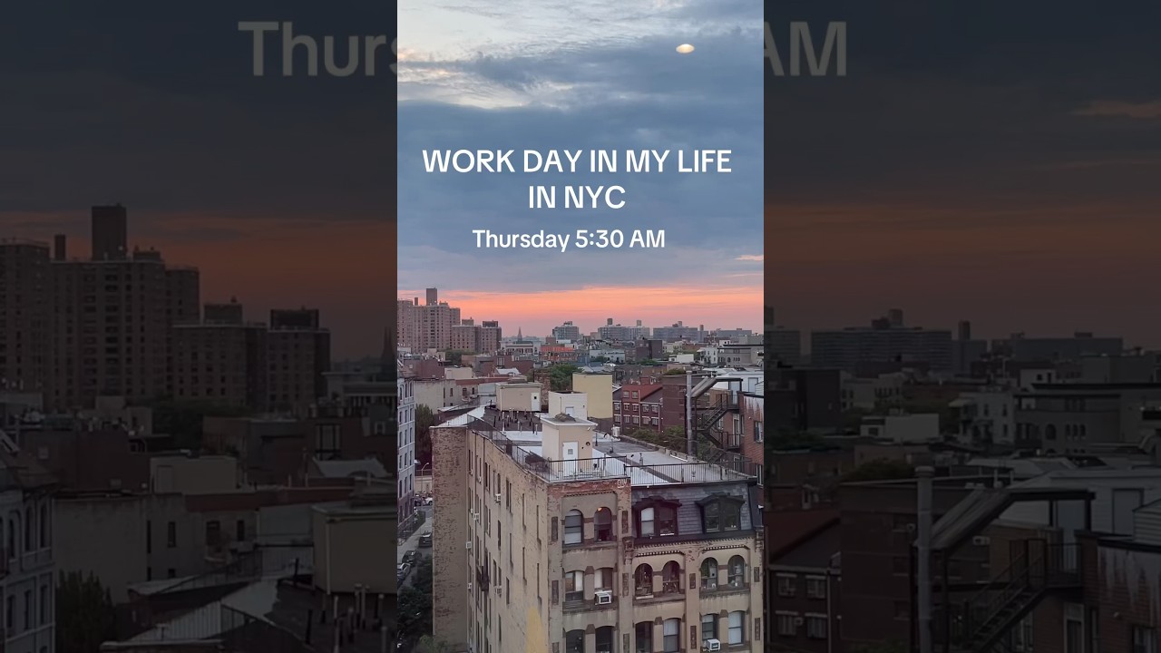 Weekend starts tomorrow eeeeppp #dayinmylifevlog #nyclifestyle #workdayinmylife