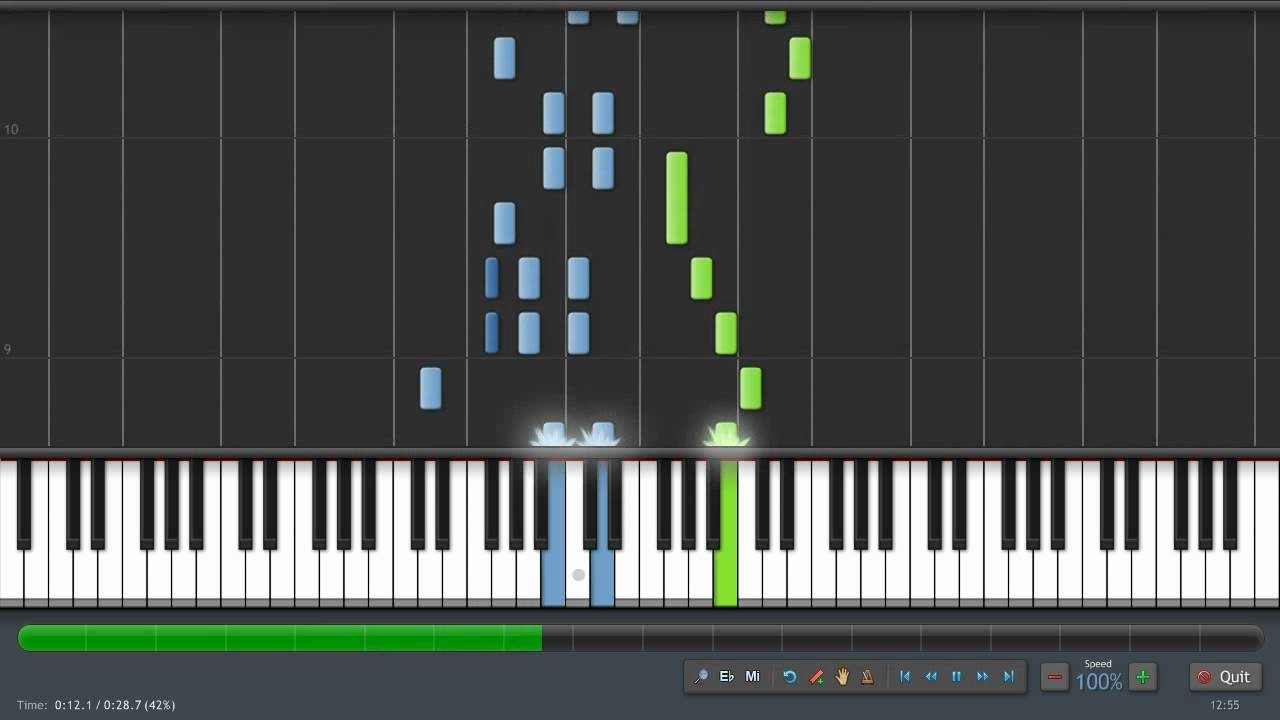 We Wish You A Merry Christmas - Piano Tutorial (Synthesia) + Sheet Music & MIDI