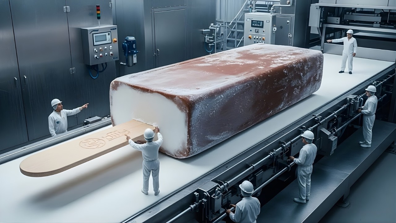 Inside a Real Ice Cream Factory | How Ice Cream Is Made