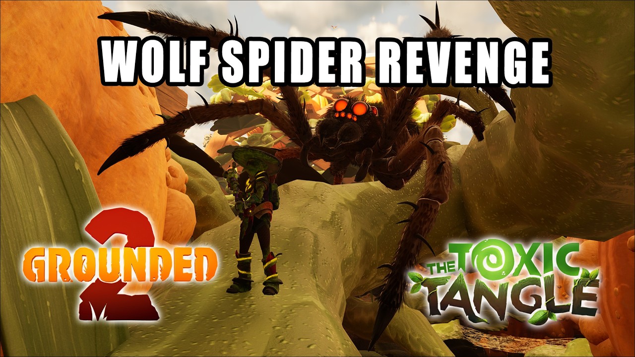 Supplying the Lantern House! Grounded 2 Resource Farming & Wolf Spider Revenge