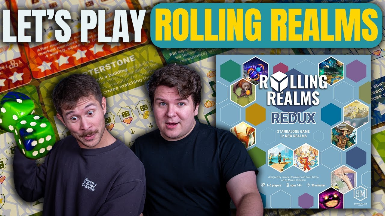 Rolling Realms | Играйте вместе с нами! | Космическая база, парки и многое другое | Прохождение н...