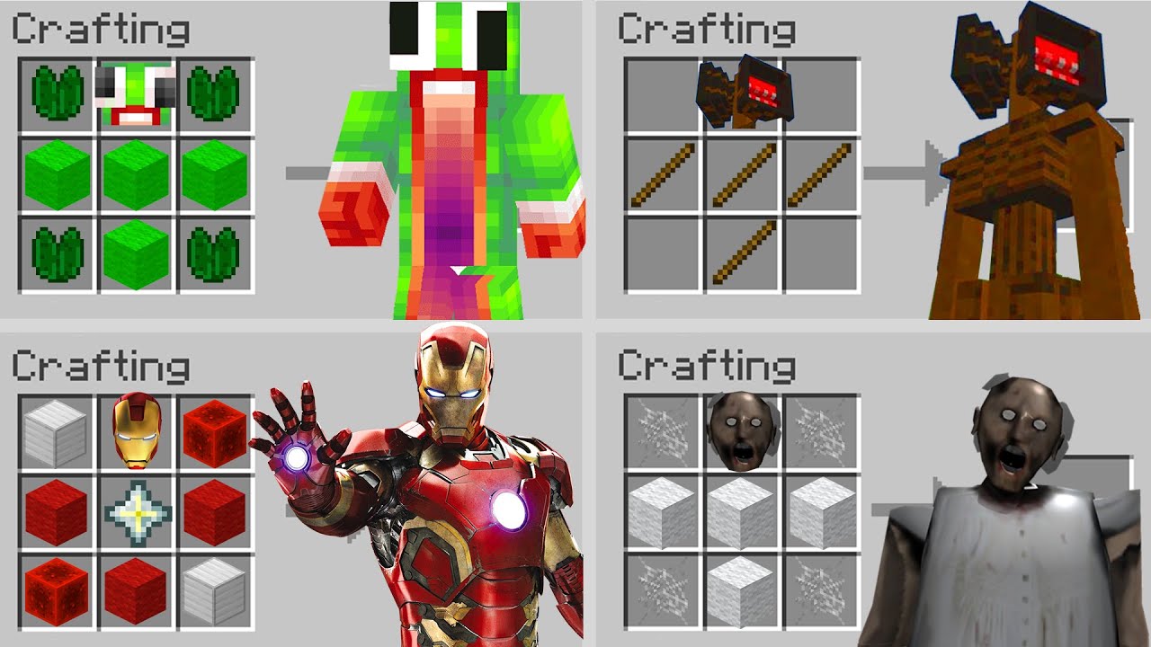Minecraft PE : DO NOT CRAFT THIS IN MINECRAFT! (Siren Head, Unspeakablegaming & Granny)