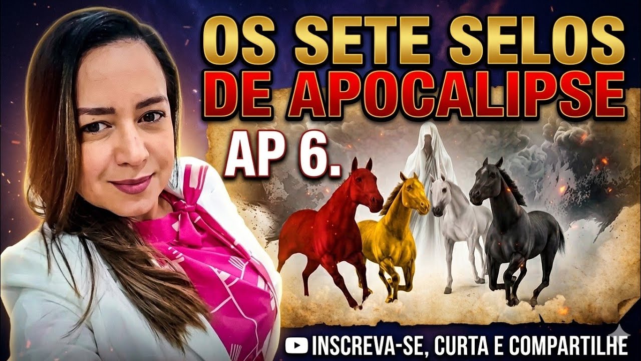 📍Escatologia 5° Aula 2° Parte da Grande tribulação os Sete Selos de Apocalipse.