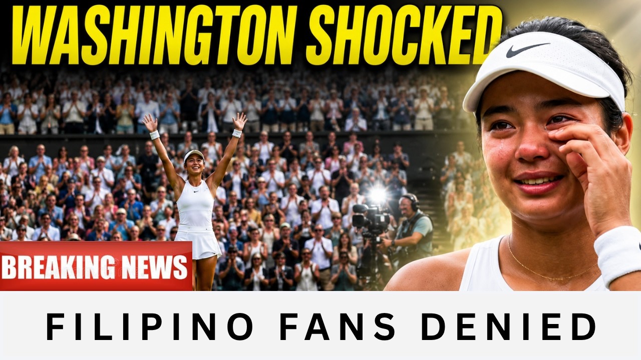 BREAKING! Alex Eala STUNS Washington After Filipino Fans Face Major DC Open Entry Drama! 🇵🇭😱**