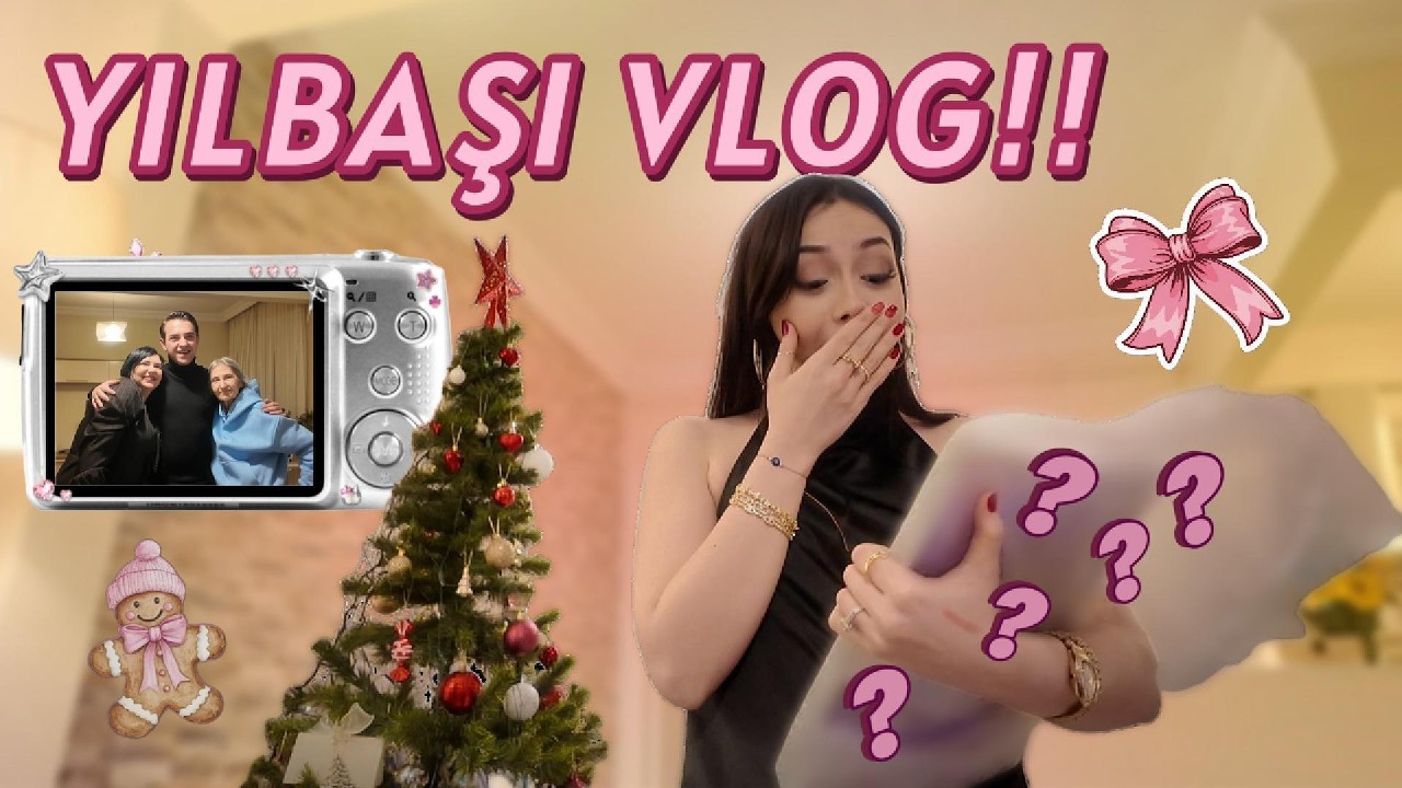 Utanmasam 2027&rsquo;de atacaktım! YILBAŞI VLOG 🎄🎁
