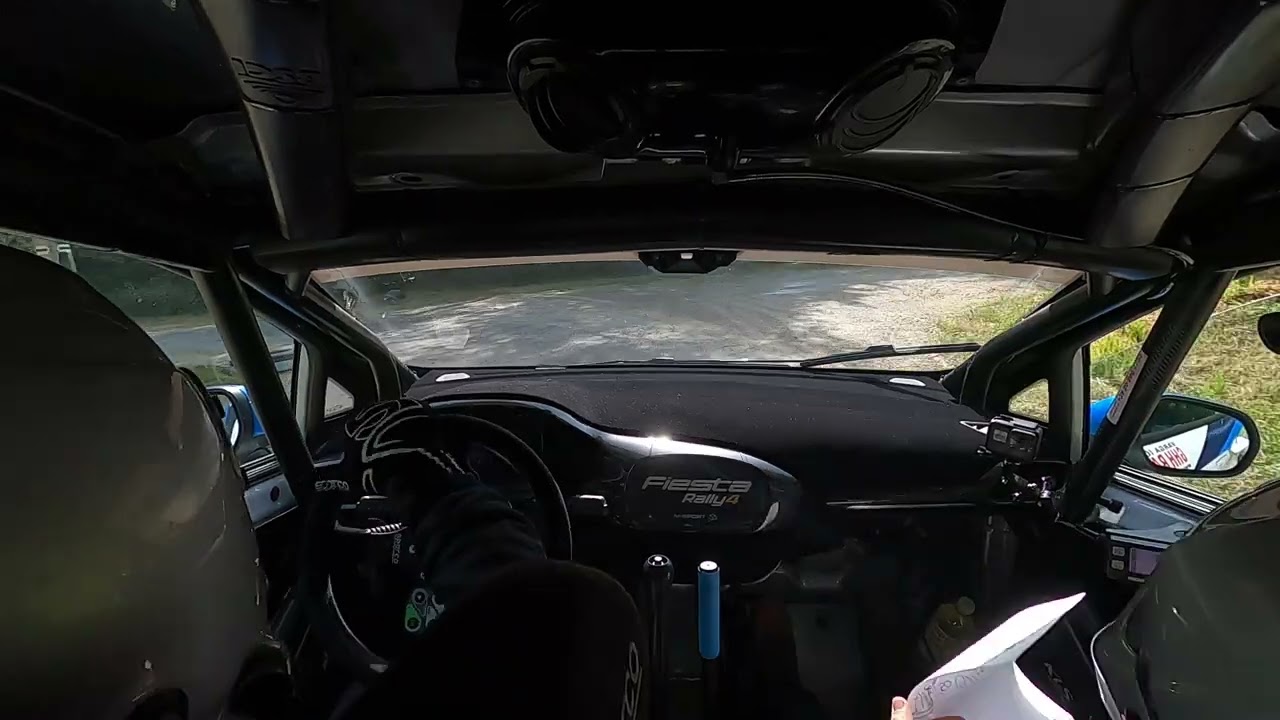 56. Mecsek rally 2023, Hibján Joci - Szollár Csabi Ford Fiesta Rally4, Alsómocsolád-Mecsekpölöske
