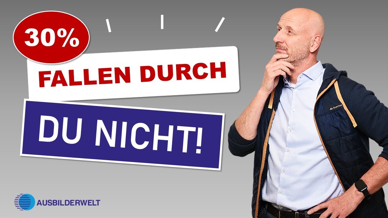 30 % fallen durch – So machst du’s besser! (PFK-Prüfung)