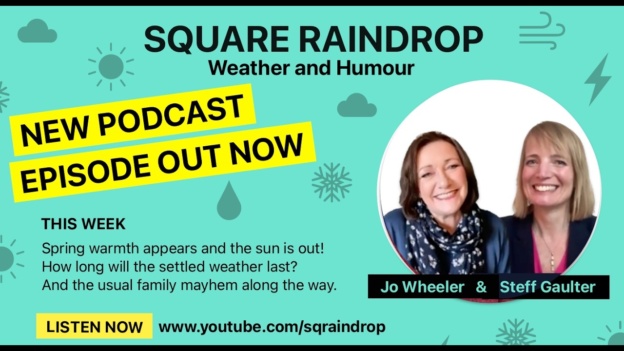 Весеннее потепление в Великобритании? На этой неделе возможно 20°C - Подкаст Square Raindrop о по...