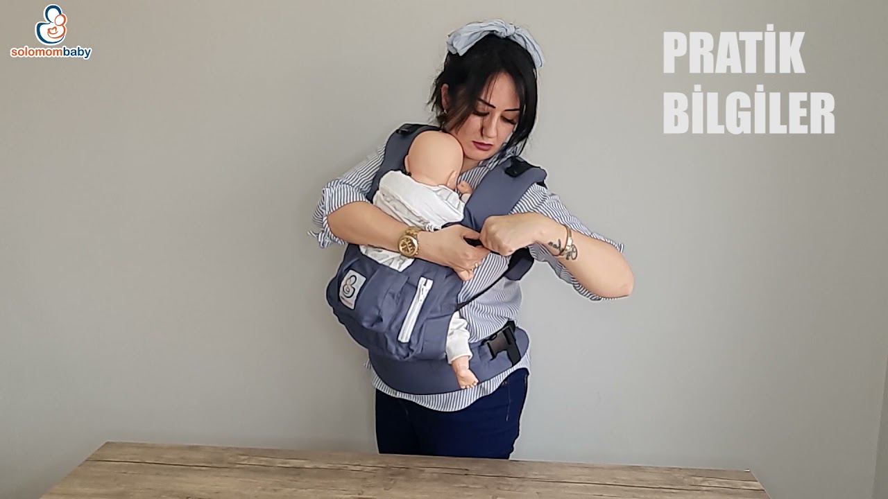 Solomombaby - Standart Ergonomik Kanguru Nasıl Kullanılır?