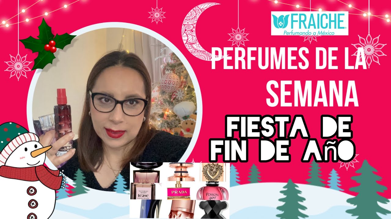 PERFUMES DE LA SEMANA PARA LAS FIESTAS DE FIN DE AÑO #fraiche #perfumesfraiche #perfume 