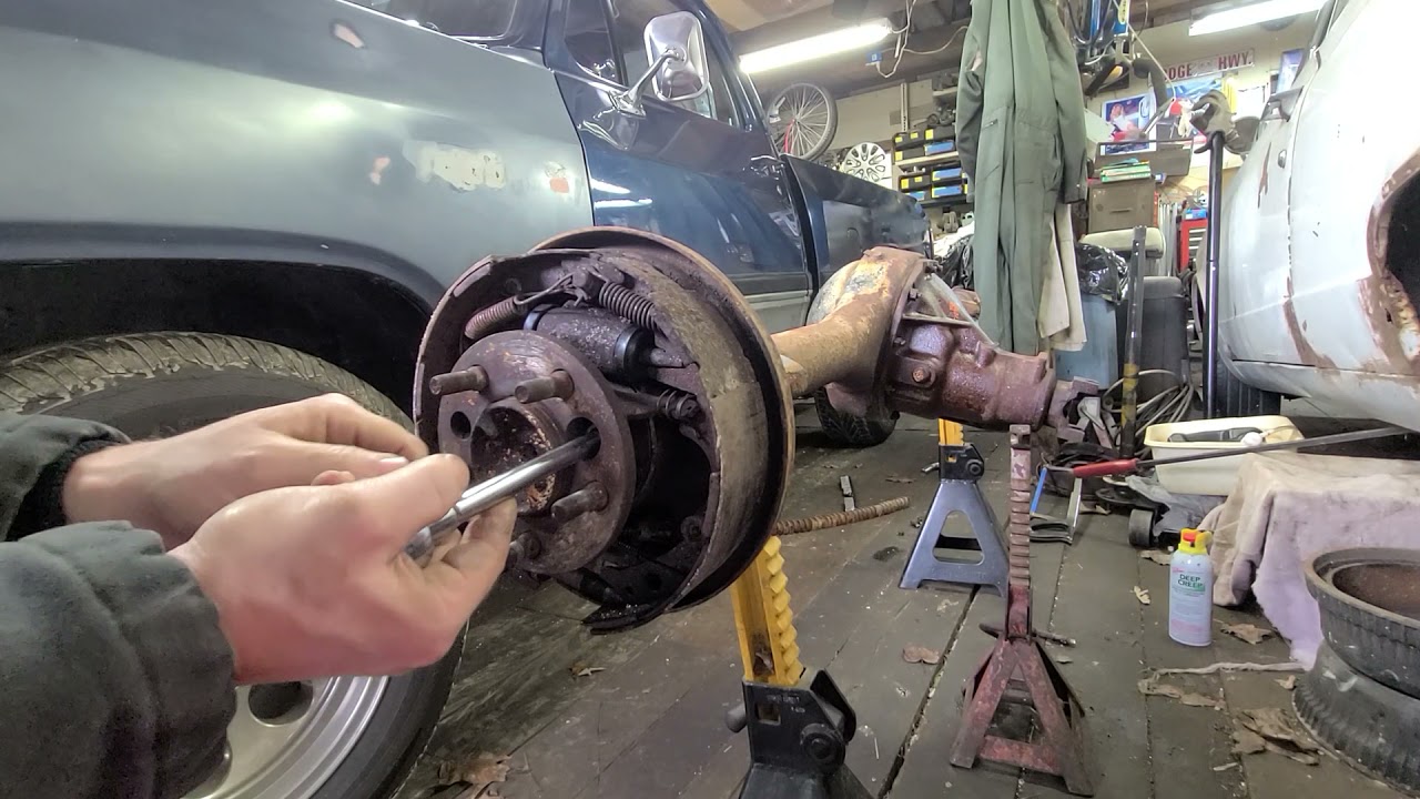 Mopar 8 3/4 truck rear axle disassemble clean and update