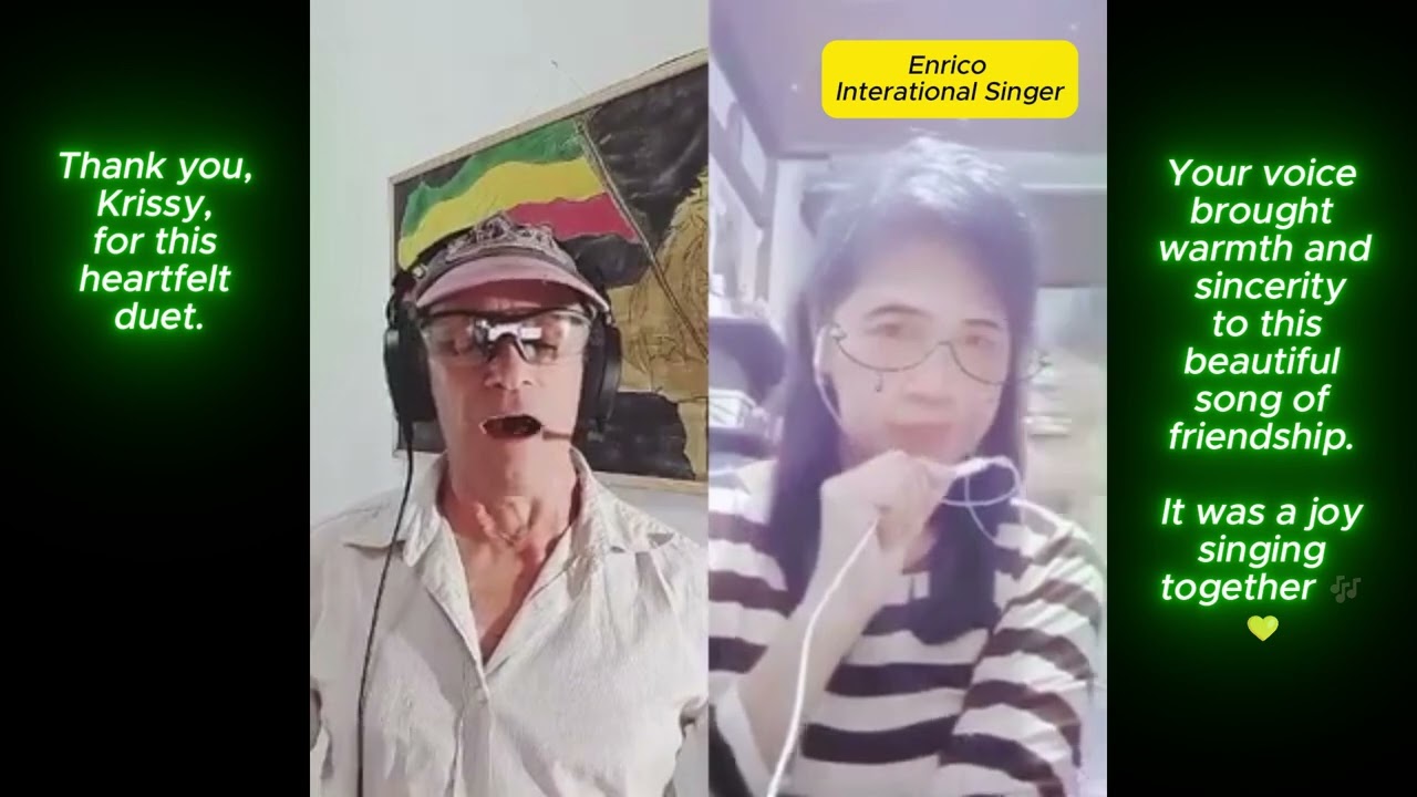 🎤Mayroon Akong Kaibigan – Enrico & Krissy | Filipino Friendship Song 🎶#EnricoMusic #DuetCover #OPM