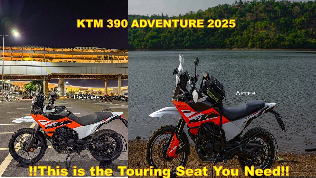 KTM 390Adventure 2025 - !!This is the Touring Seat You Need!!Long Touring Seat!!