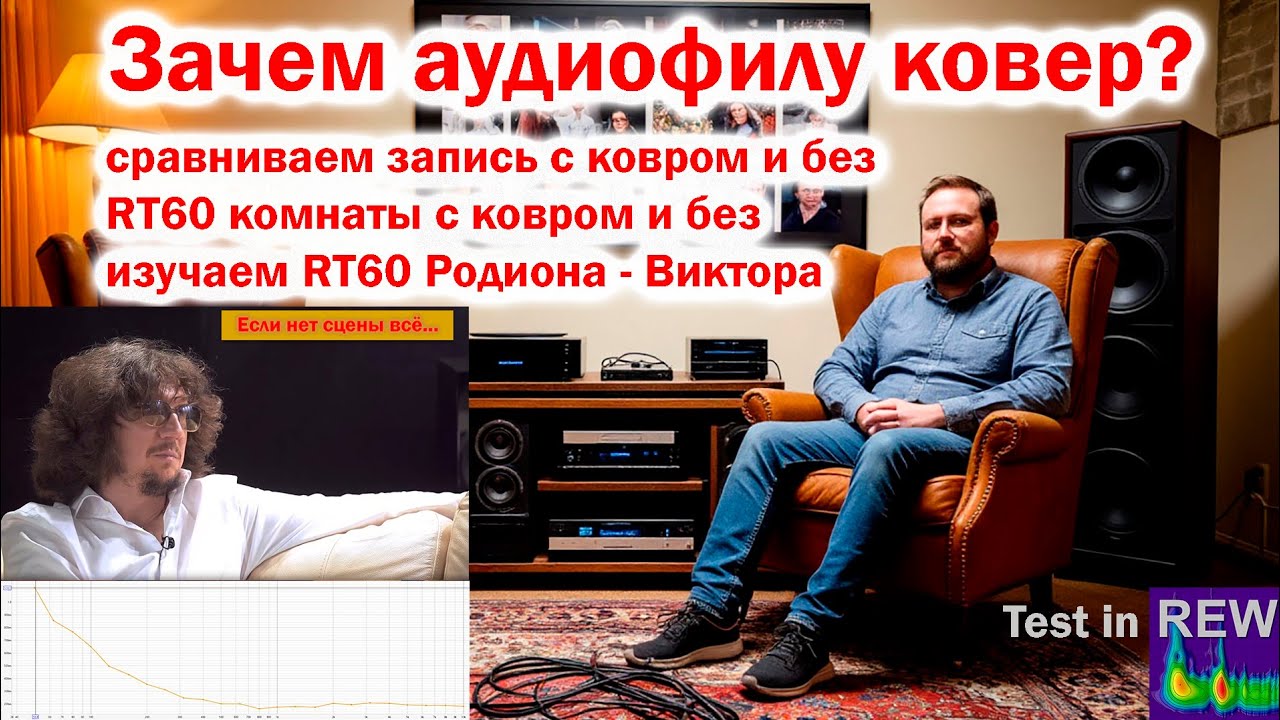 RT60 комнаты для аудио ч.2