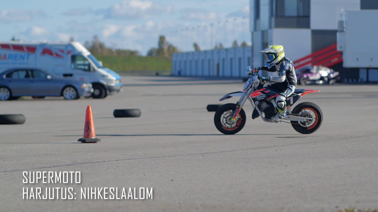 12 Supermoto - harjutused