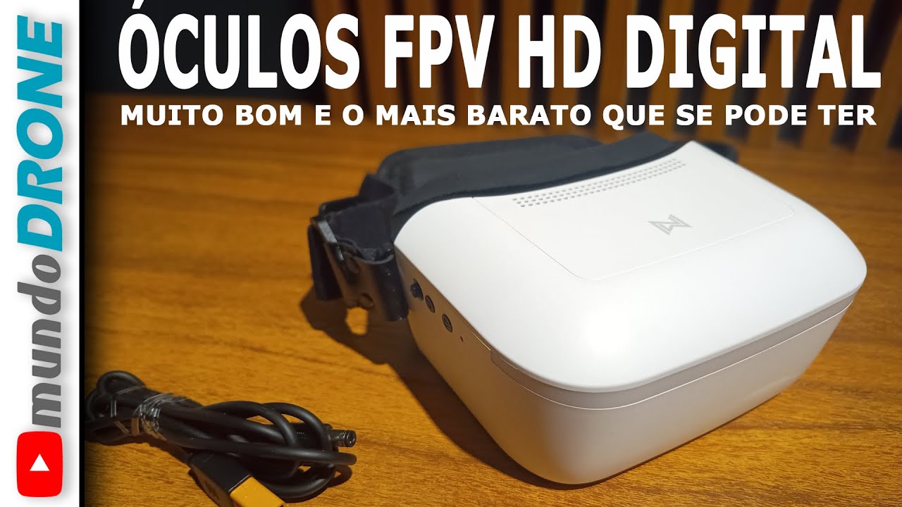 Walksnail Goggles L - Óculos FPV HD DIGITAL BOM e BARATO