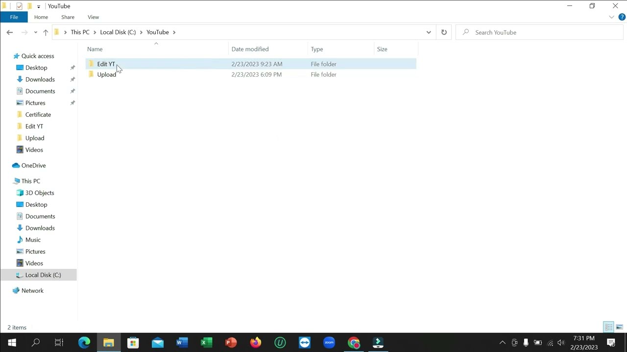 How to change folder name in Laptop