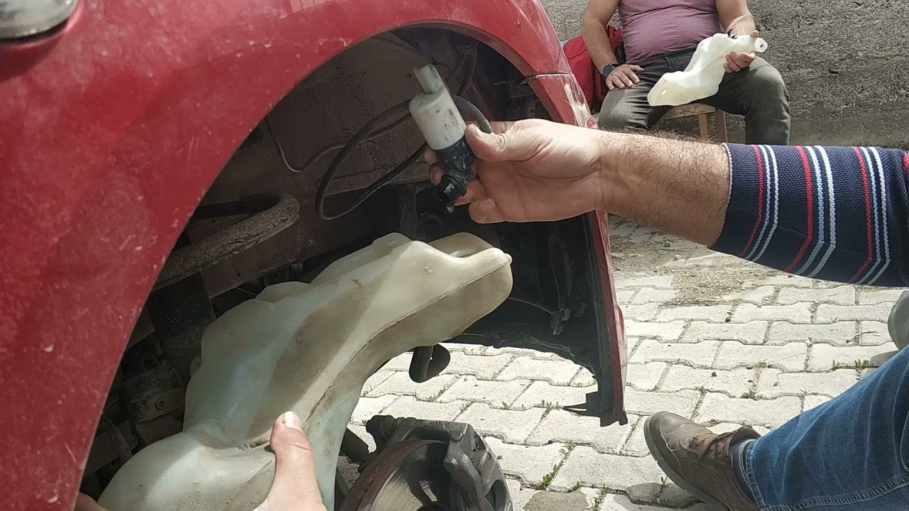PEUGEOT 307 SİLECEK SUYU DEPO DEĞİŞİMİ