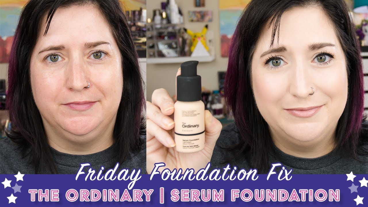 Сывороточный тональный крем THE ORDINARY | Обзор и тест на стойкость FRIDAY FOUNDATION FIX | Суха...
