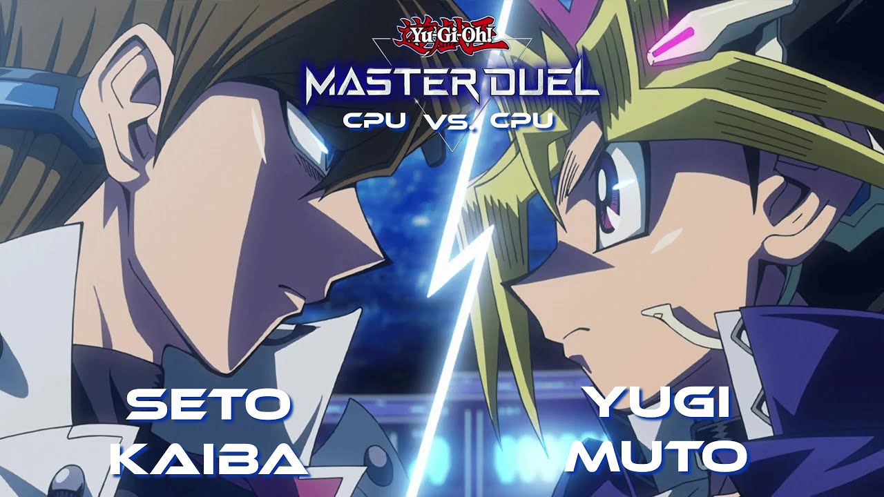 Yu-Gi-Oh Master Duel CPU vs CPU - Seto Kaiba vs Yugi Muto