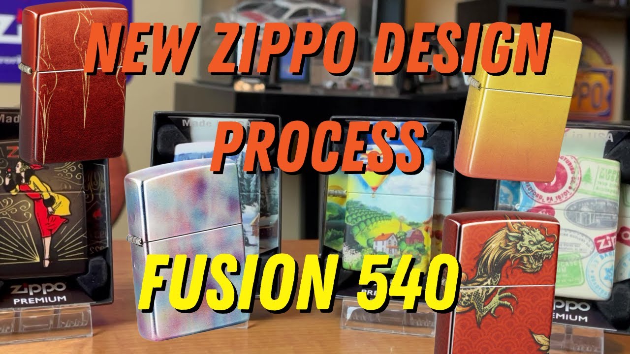 New Zippo Design Process: The 540 Fusion
