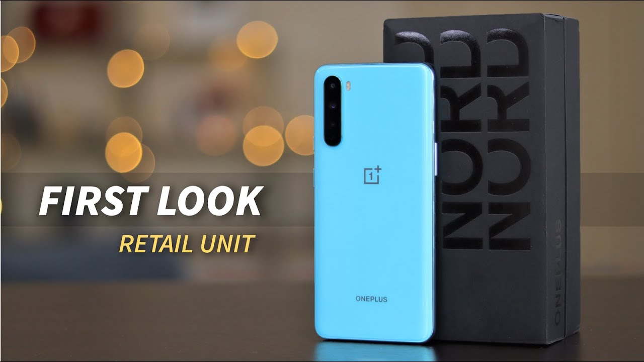 OnePlus Nord | First Look [Retail Unit] | Camera Samples | PUBG Gameplay - TechRJ