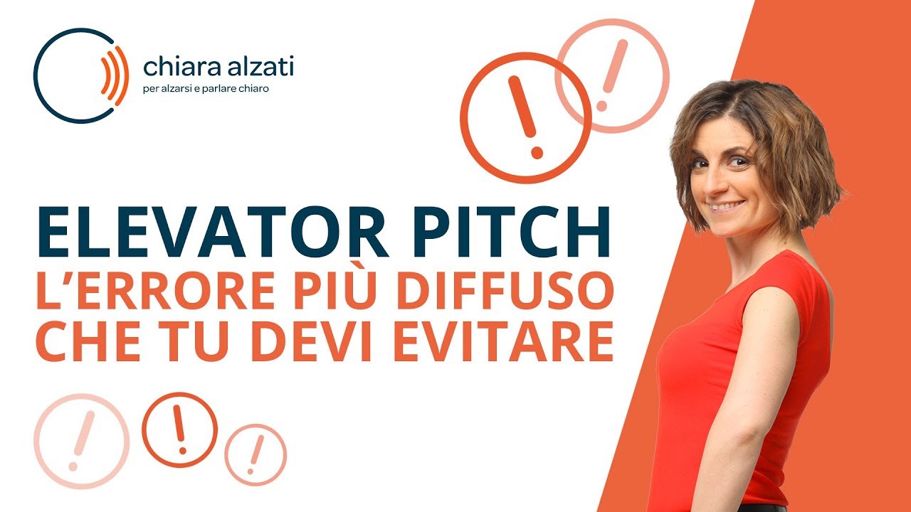 Elevator pitch: l'errore più diffuso che devi evitare