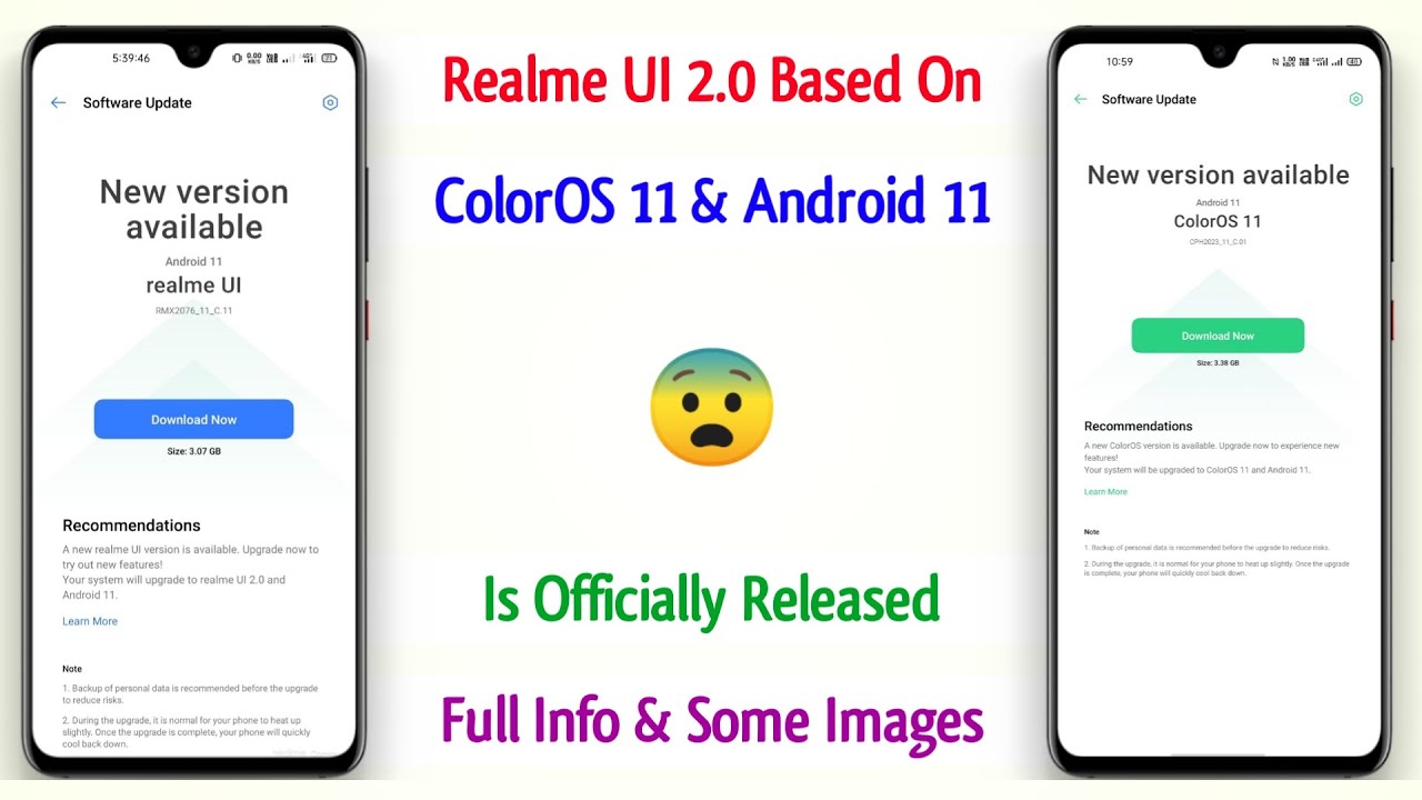 Realme UI 2.0 & ColorOS 11 Officially Released | Realme UI 2.0 Update | ColorOS 11 | Android 11 ~ 😃🔥