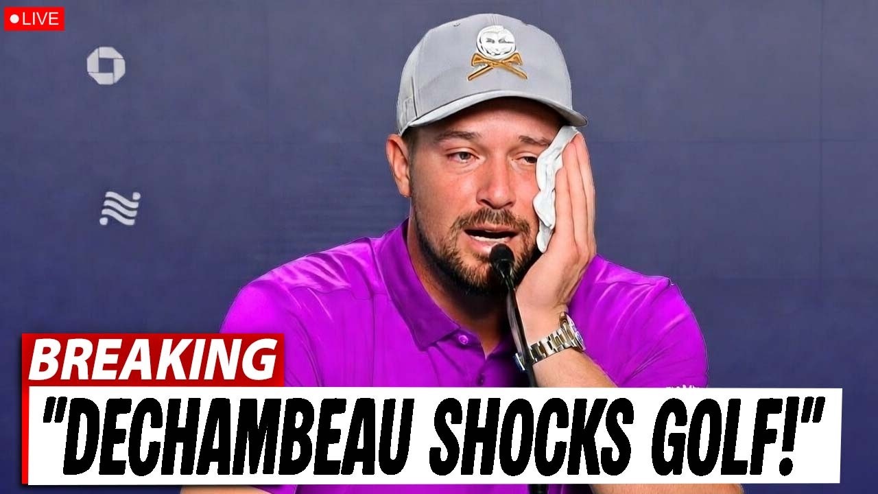 Bryson DeChambeau SHOCKS Golf World—Latest Announcement Changes Everything!