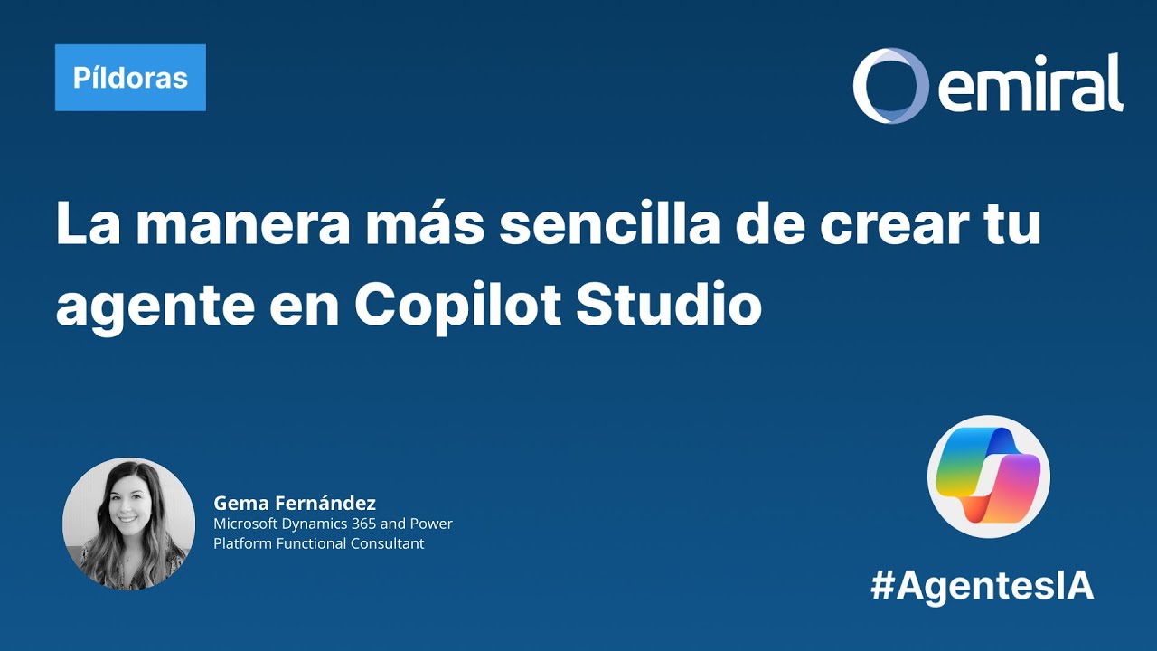 La manera más sencilla de crear tu agente en Copilot Studio